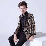 Børne jakkesæt: Jonas jakke med butterfly